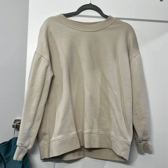 lululemon athletica Cream Sweatshirt - Picture 1 of 3